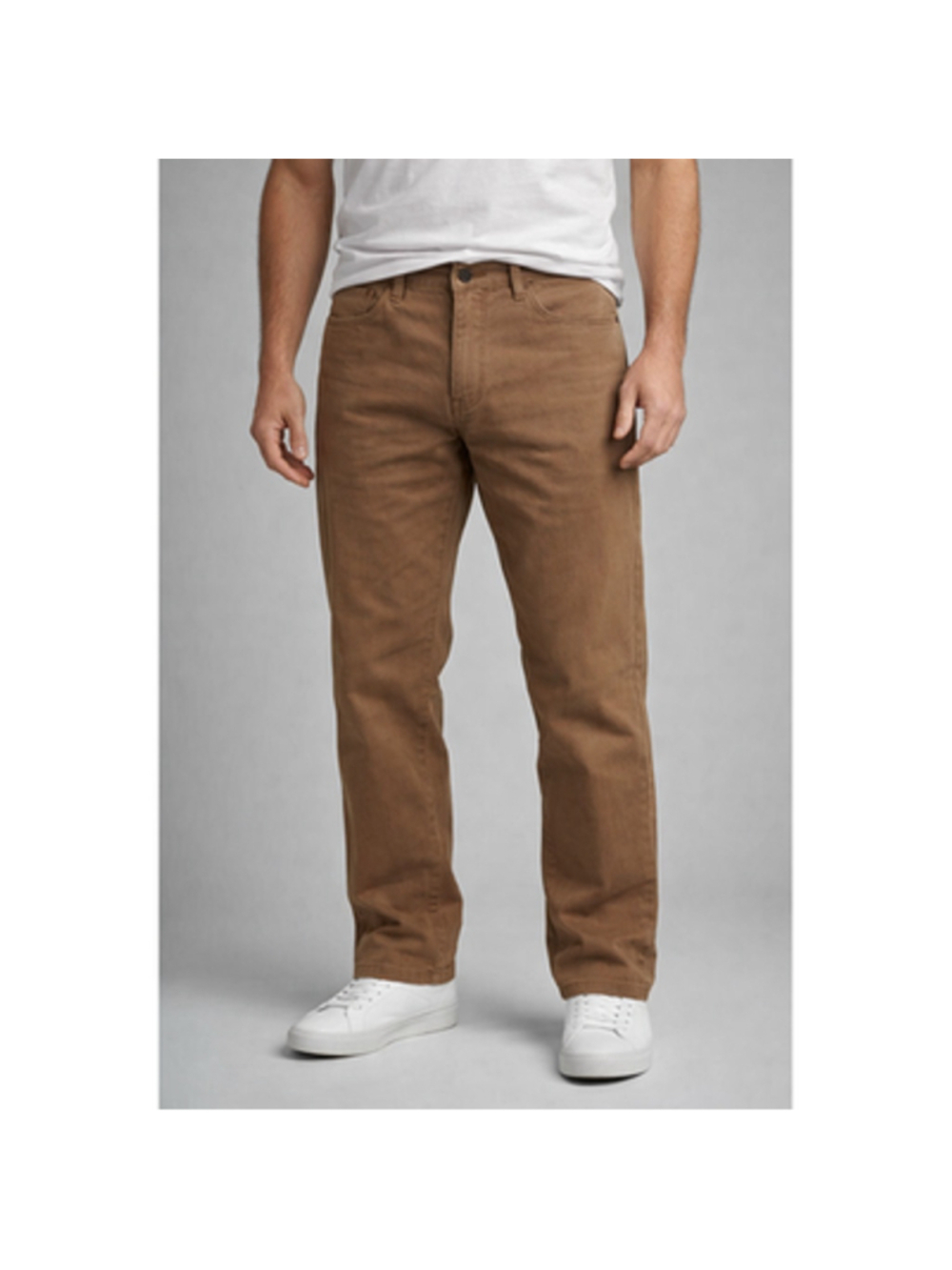 NWT mens khaki career casual work pants 42 x 32 English laundry relaxed NEW